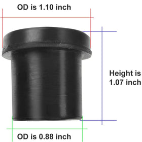 Huskey EZGO TXT rubber component closeup for long-lasting performance