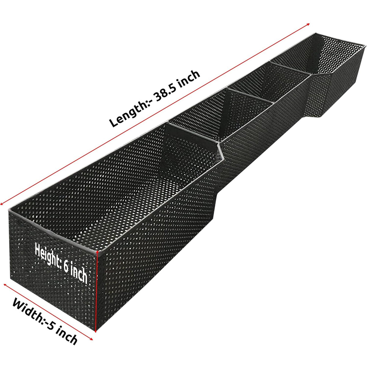 Huskey Front Basket fits Club Car Precedent front struts for secure mounting.