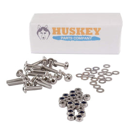 Huskey Parts Company bolts and button head screws for durable golf cart fender flares