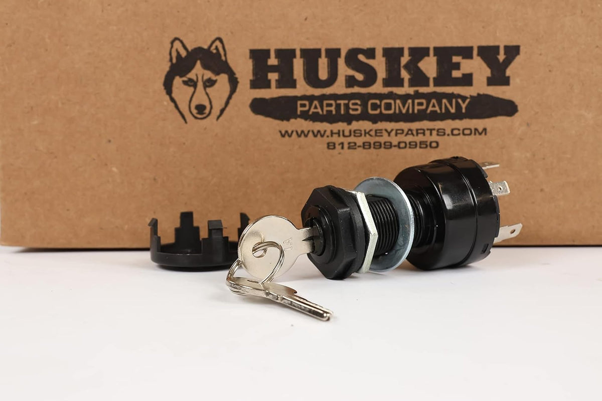 Huskey Parts key set in package includes two spare keys for convenience