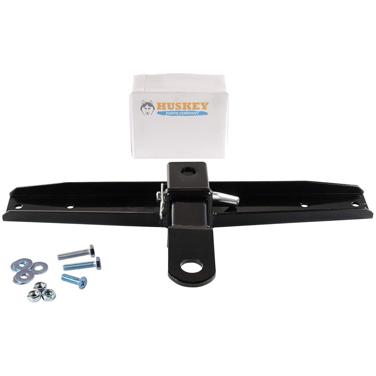 Huskey Parts EZGO hitch hardware included, cotter pin ready for quick setup