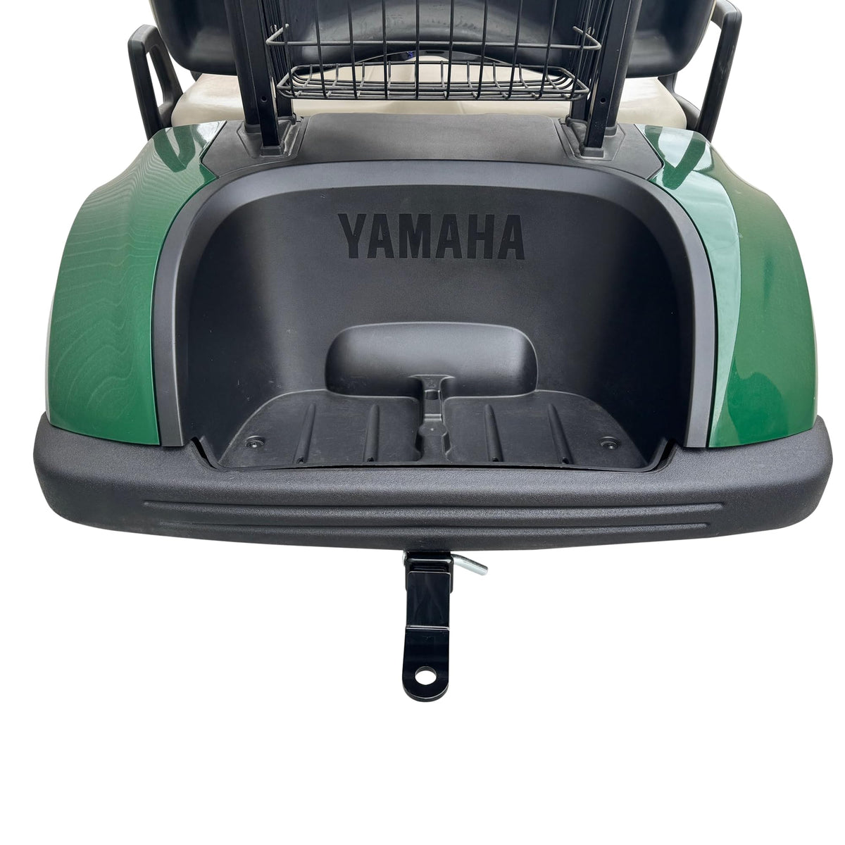 Huskey Parts Company frame-mounted hitch for Yamaha Drive 2 2017+ provides sturdy towing support