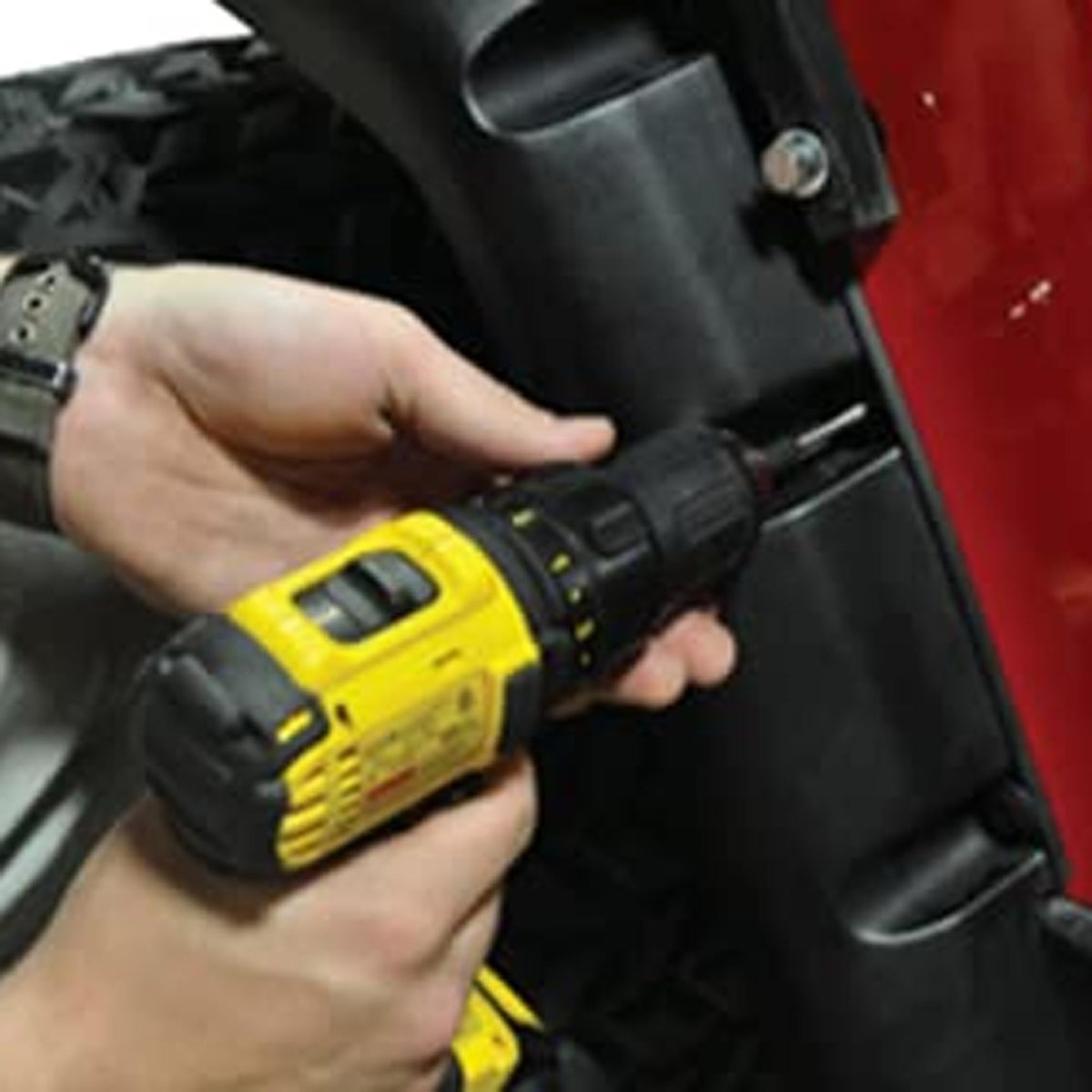 Huskey NyLok nuts ensure secure, vibration-resistant flare attachment