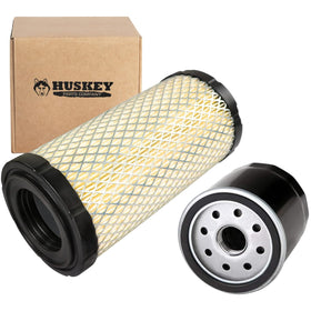 Huskey Parts tune-up kit contents arranged for Club Car Precedent installation.