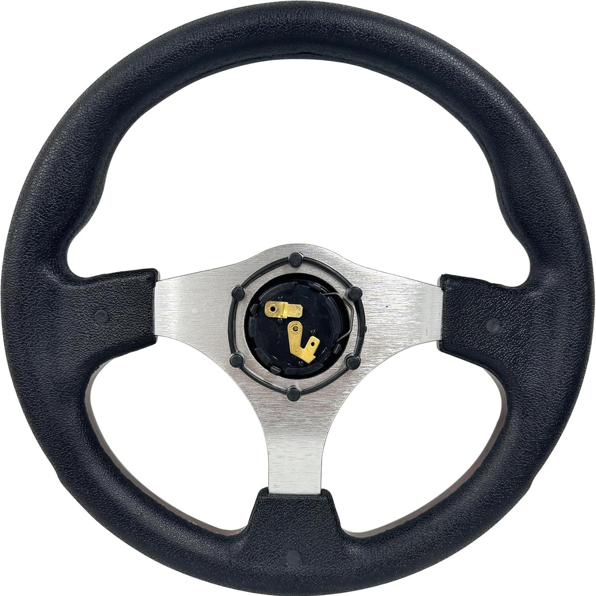 Huskey steering wheel with installation guide for quick and easy DIY fit.