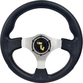 Huskey steering wheel with installation guide for quick and easy DIY fit.
