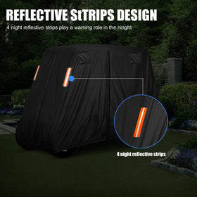 HWIUS 600D cover, vents and reflective strips for windy weather visibility