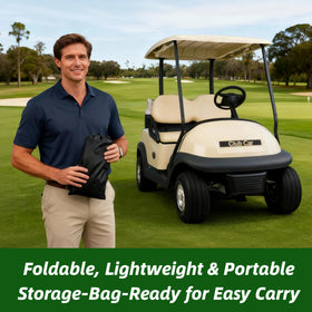HWIUS storage pocket view, handy spot for phone and scorecard