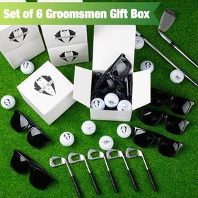 HyDren best-man bottle opener shaped like a golf club for classy party favors