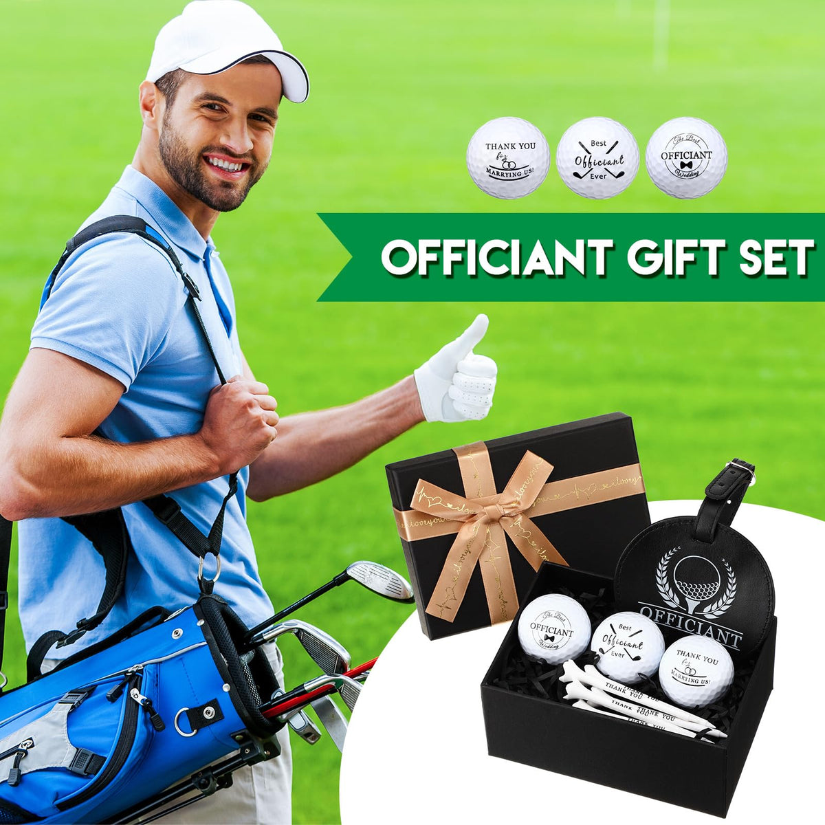 HyDren complete officiant gift set ready for ceremony and post-wedding play.