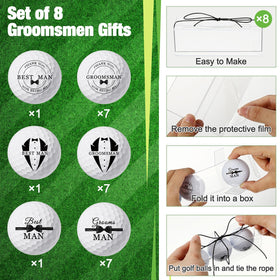 HyDren lightweight golf balls ideal for on-course rounds and easy transport.
