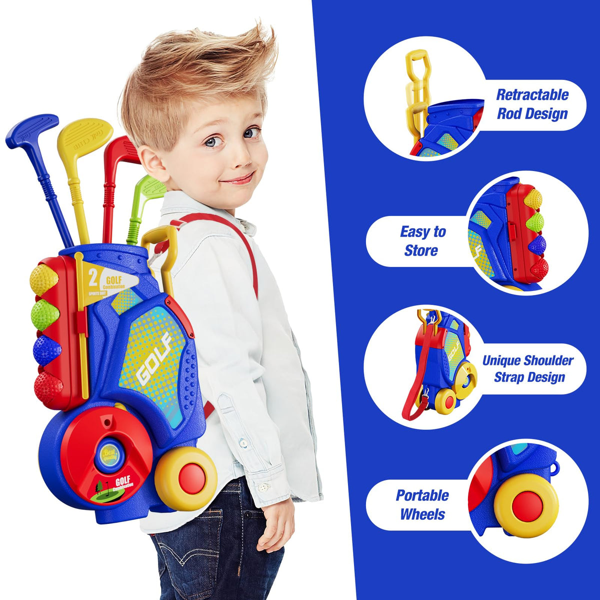 HYES putting mat with obstacles invites engaging practice and hand-eye coordination