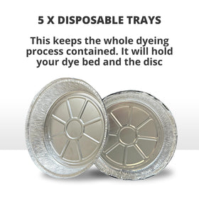 HYZER Hound Discs dye powders collection ready to create vibrant color schemes.