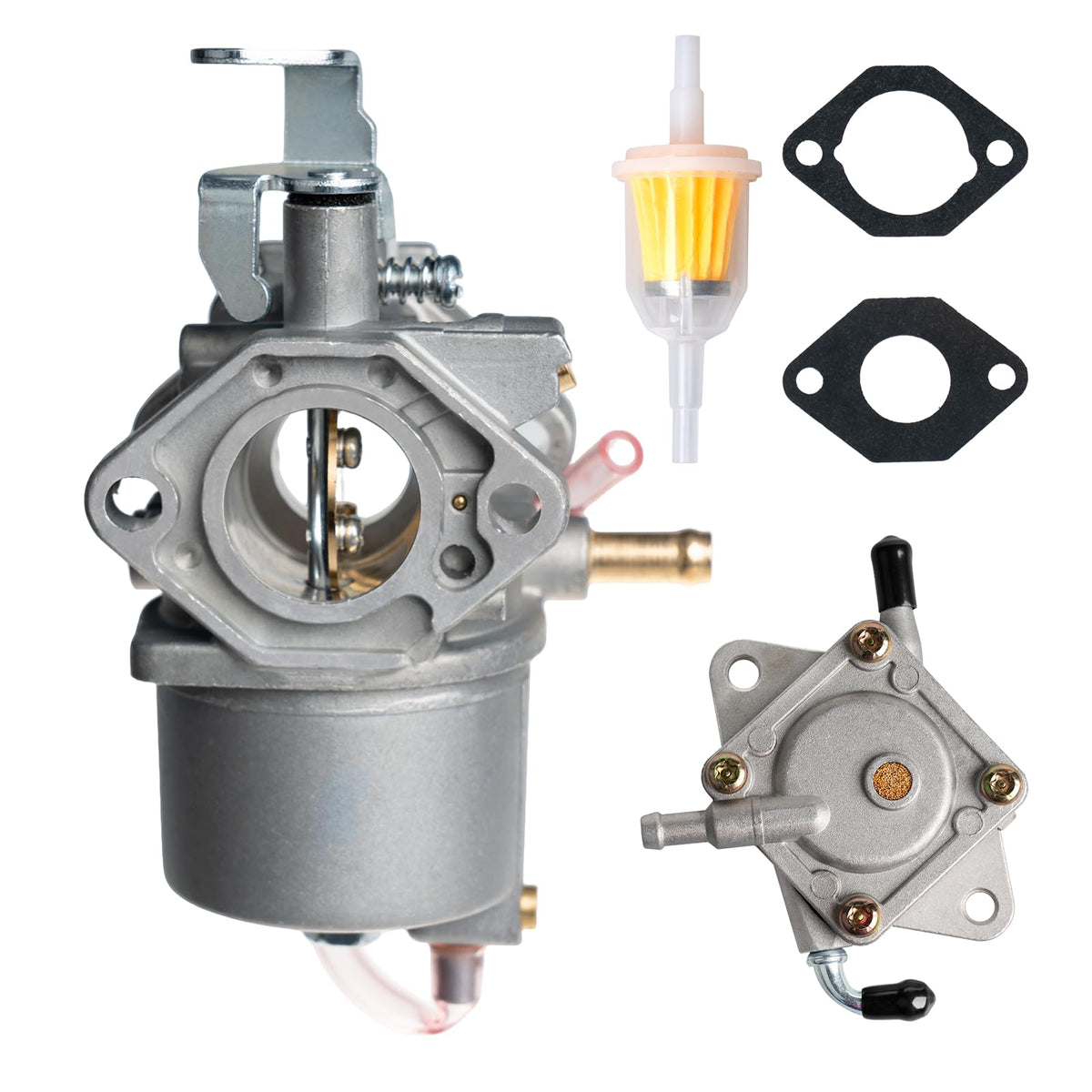 HZLXQHZL FE350 carburetor for Club Car Precedent, assembly view for easy installation and reliable starts