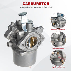 HZLXQHZL FE350 carburetor for Club Car Precedent, side view showing compact design