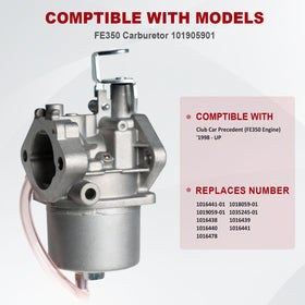 HZLXQHZL FE350 carburetor with fuel pump included, ready for replacement