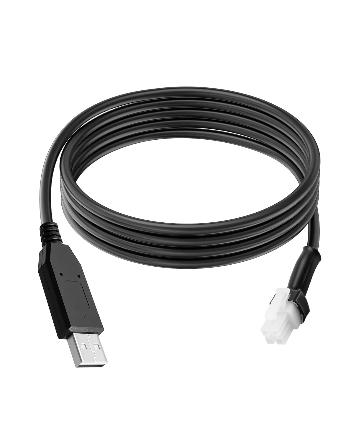 HZOTLO 6ft USB programming cable with ICON EV connection enabling real-time data access.