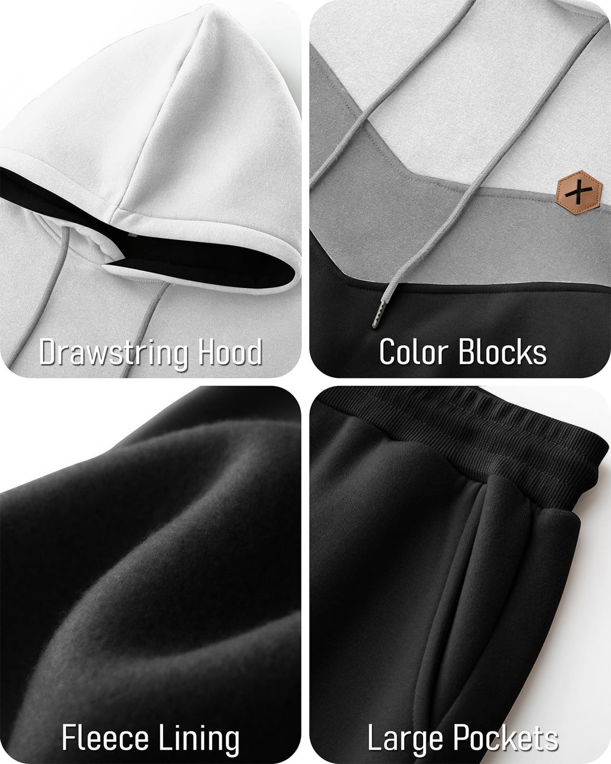Hzyouke elastic cuffs provide secure, flexible fit during activity
