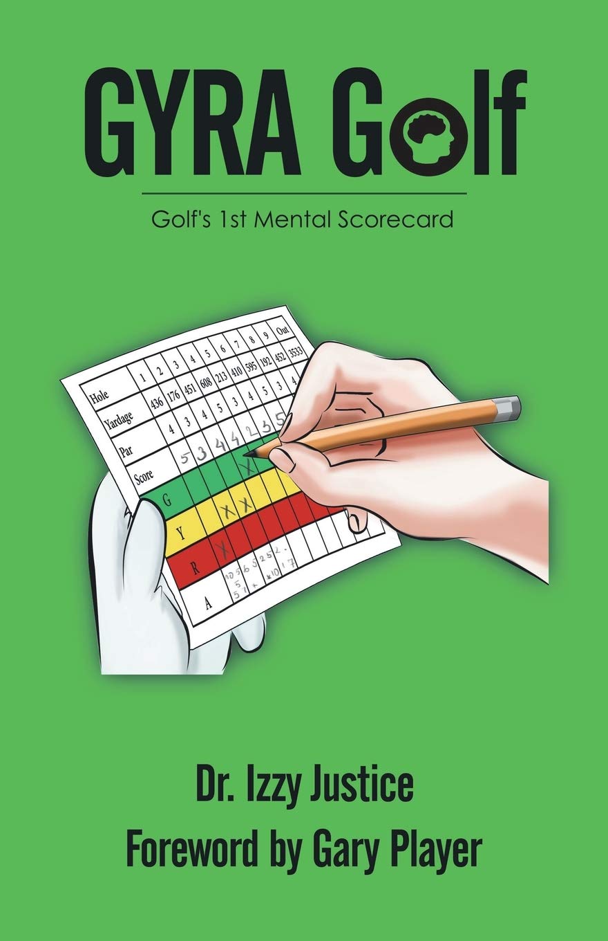 iUniverse's GYRA Golf mental scorecard on course aids focus and stress-aware decisions.