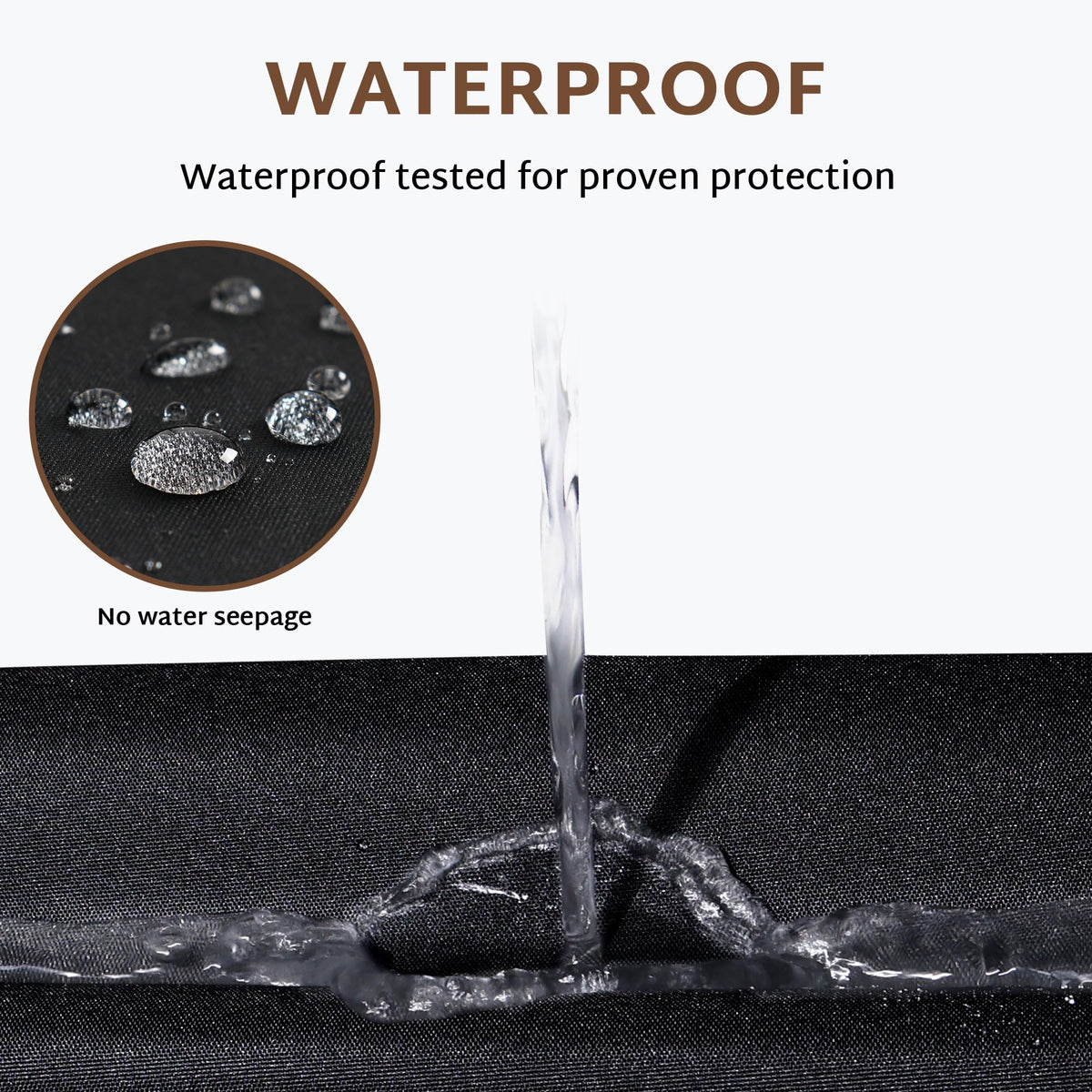 ibirdie air-vent design reduces condensation during storage.