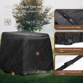 ibirdie drawstring-adjustment ensures a snug fit in windy conditions.