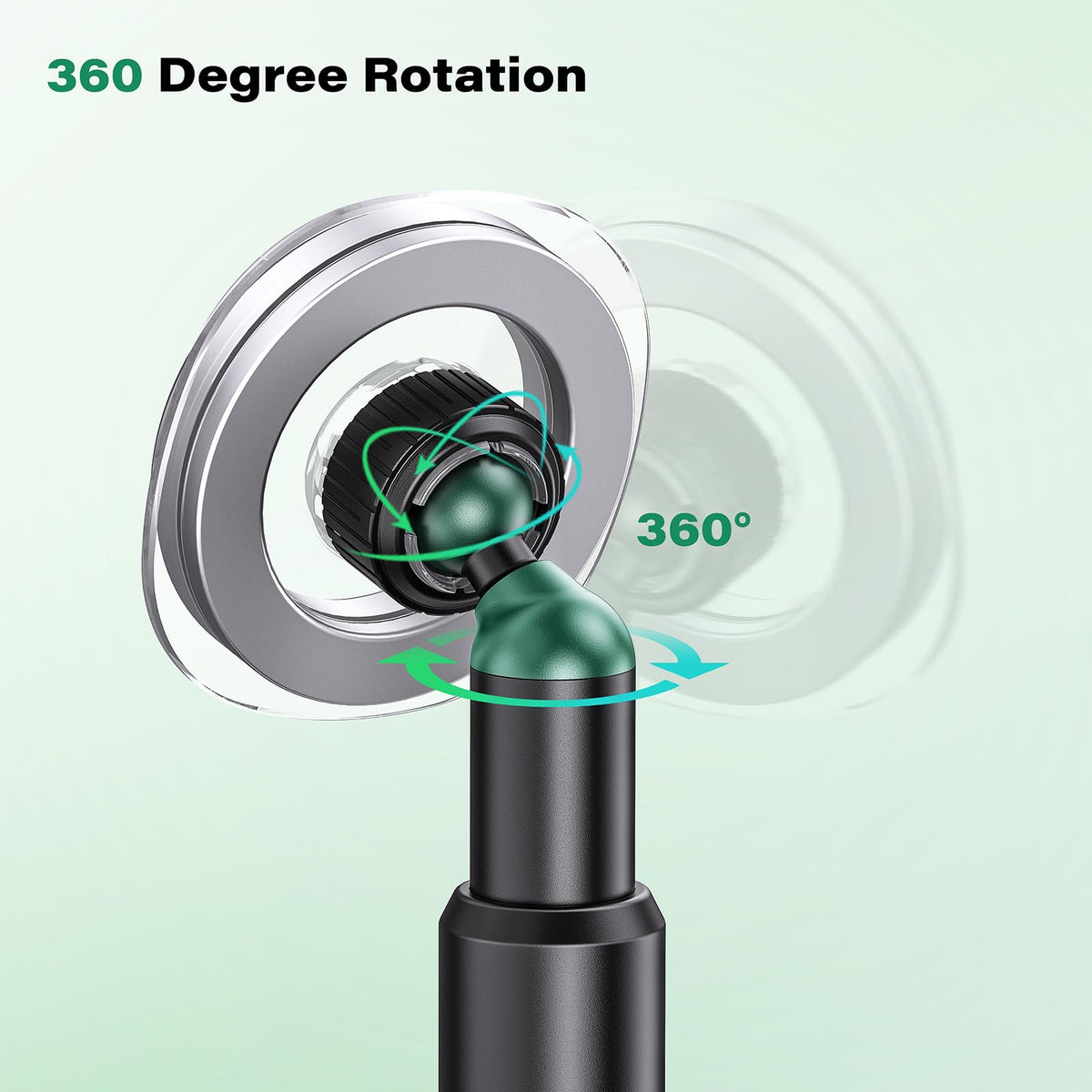 Telescoping arm on ICARMOUNT extends for easy access and viewing