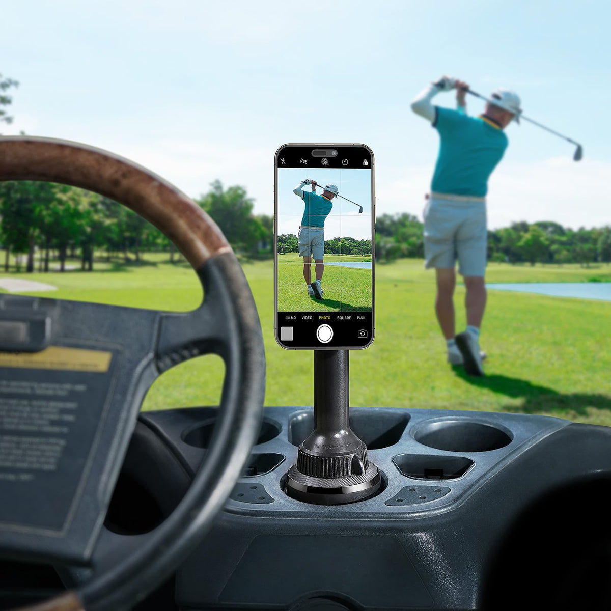 ICARMOUNT works with Yamaha/Icon golf carts and accessories