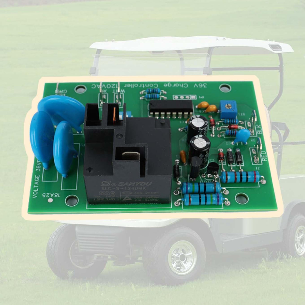 ICHEPLUS package shows included board ready for quick replacement