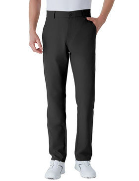 Idtswch men's tall golf pants side view highlights stretch fabric and extended inseam.