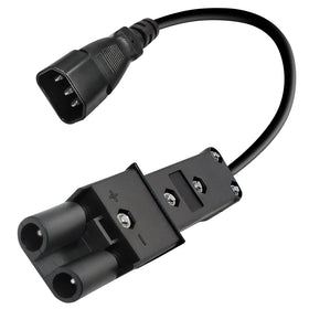 ieadaor binocular 2-pin plug for Yamaha golf carts ensures a secure power connection