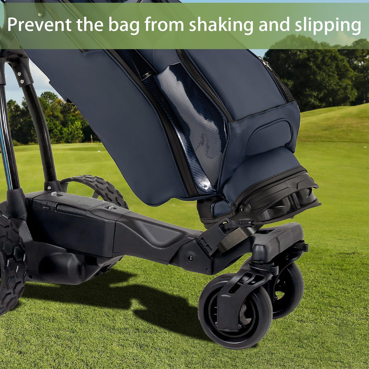 Ignalu Universal compatibility with stand, cart, and Sunday bags.
