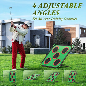 IGRL golf game features sturdy metal tubes for stable indoor/outdoor use