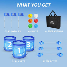 IGRL Golf Yard Game compact packaging makes gifting easy