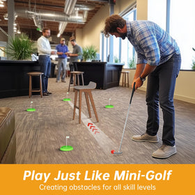 IGRL Mini Golf Set portable design for indoor or outdoor use