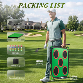 IGRL putting mat enables smooth rolls and improved short-game practice