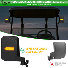 iLSKW 180-degree rotation for a wider, safer rear view