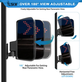 iLSKW ABS plastic shell provides sturdy, vibration-resistant performance.