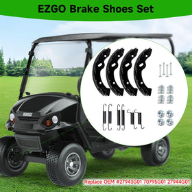 iLSKW brake shoe springs kit with hardware for easy install.