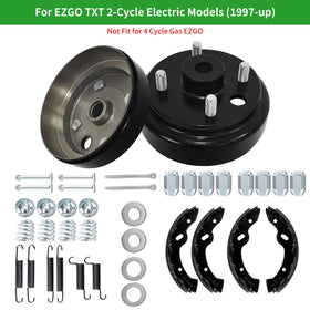 iLSKW brake shoes set for EZGO TXT ready for reliable braking performance