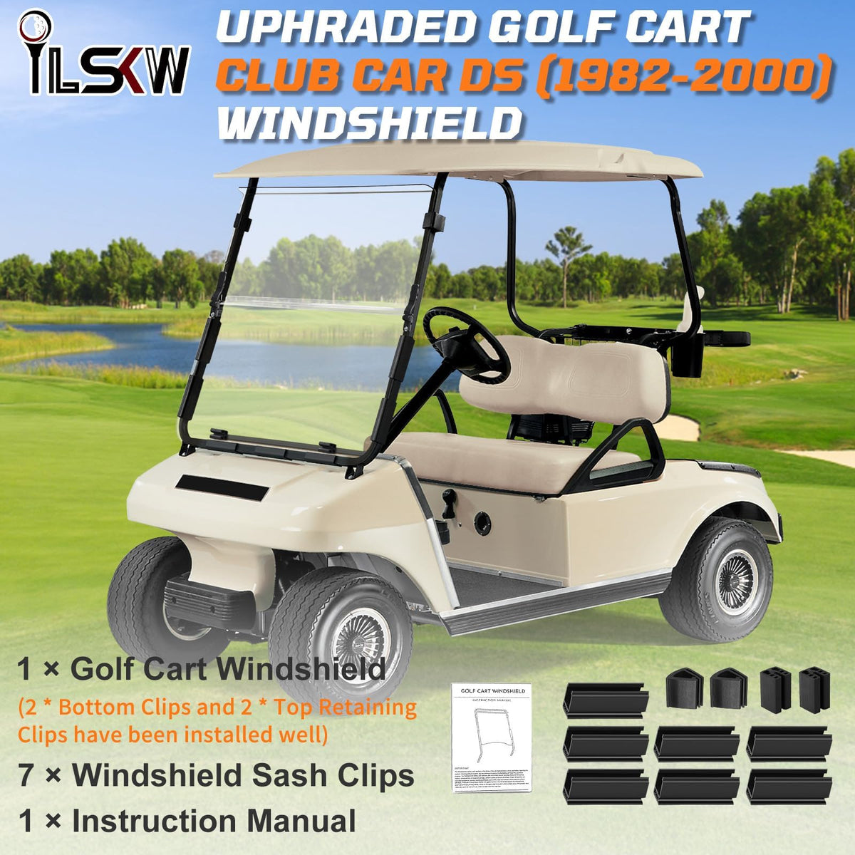 iLSKW durable windshield stands up to gravel and impact