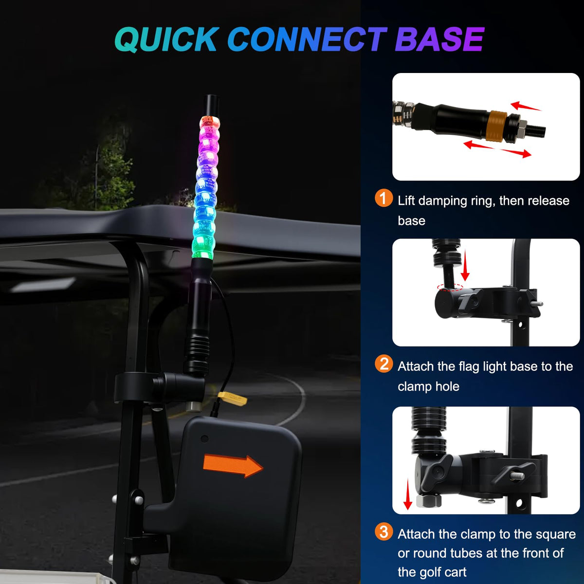 iLSKW easy install kit with brackets and screws for rails