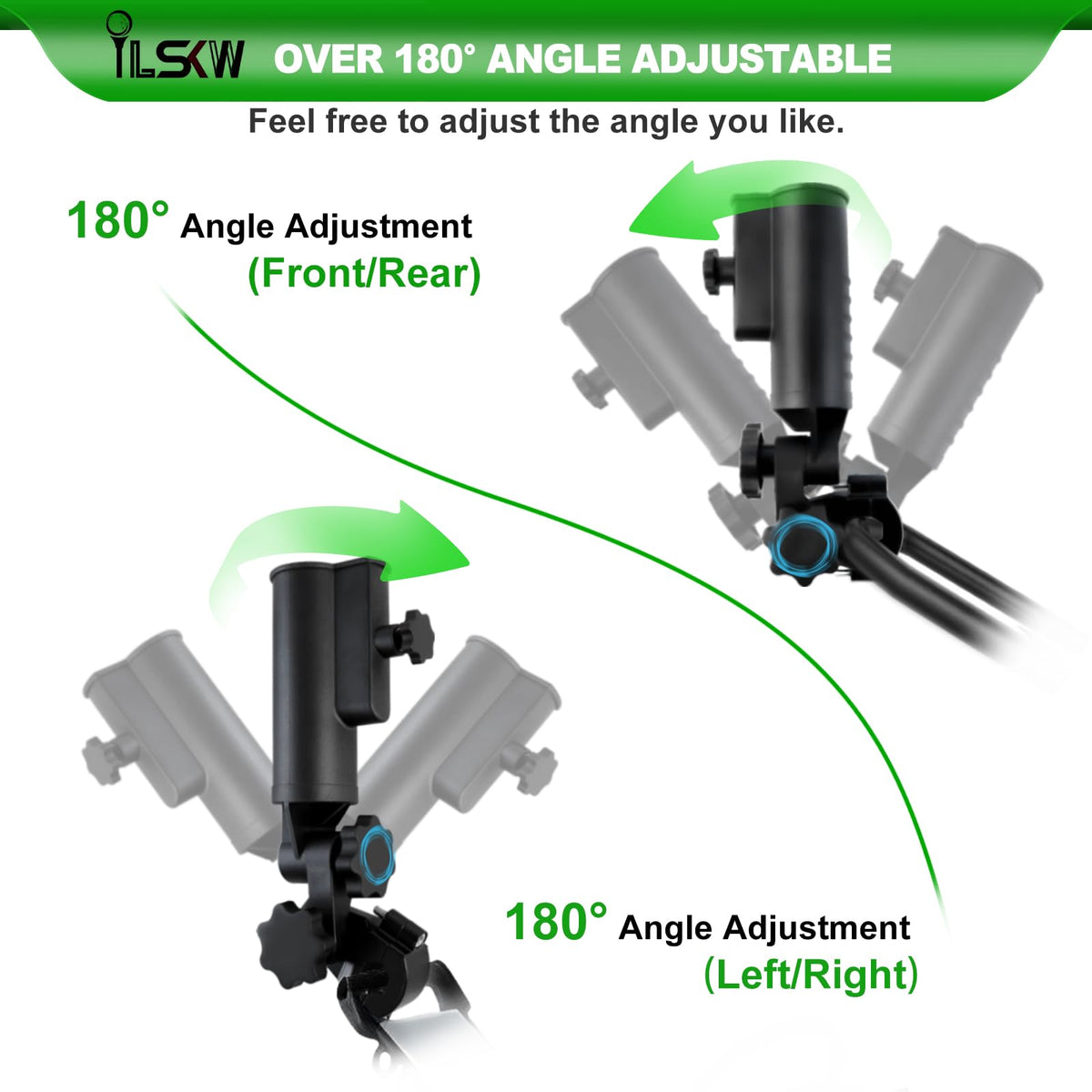 iLSKW easy installation with included screws and tool