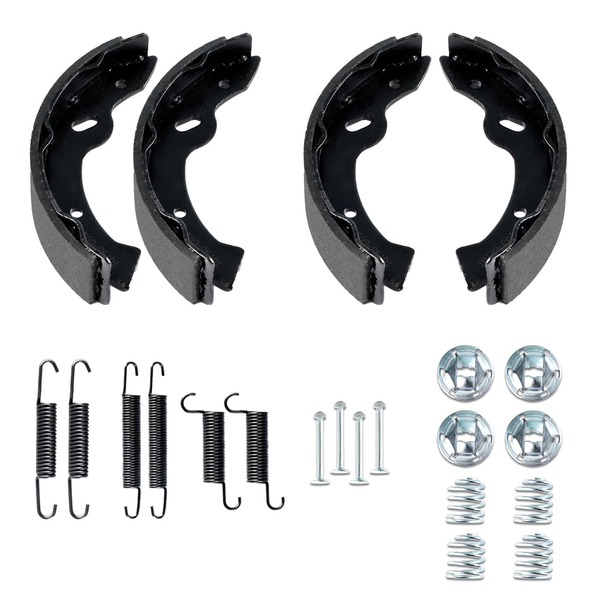 iLSKW EZGO brake spring kit, ready for quick, secure reassembly.