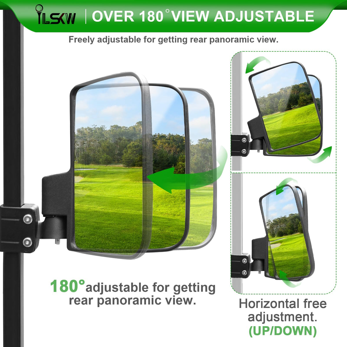 iLSKW compatible with EZGO, Club Car, Yamaha for easy retrofit