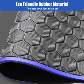 ILSKW EZGO TXT easy-clean mat rinses clean with a spray.