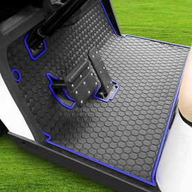 ILSKW EZGO TXT floor mat with full coverage protects against dust and wear.