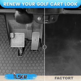 Full coverage protection from dash to seat base for Yamaha G29