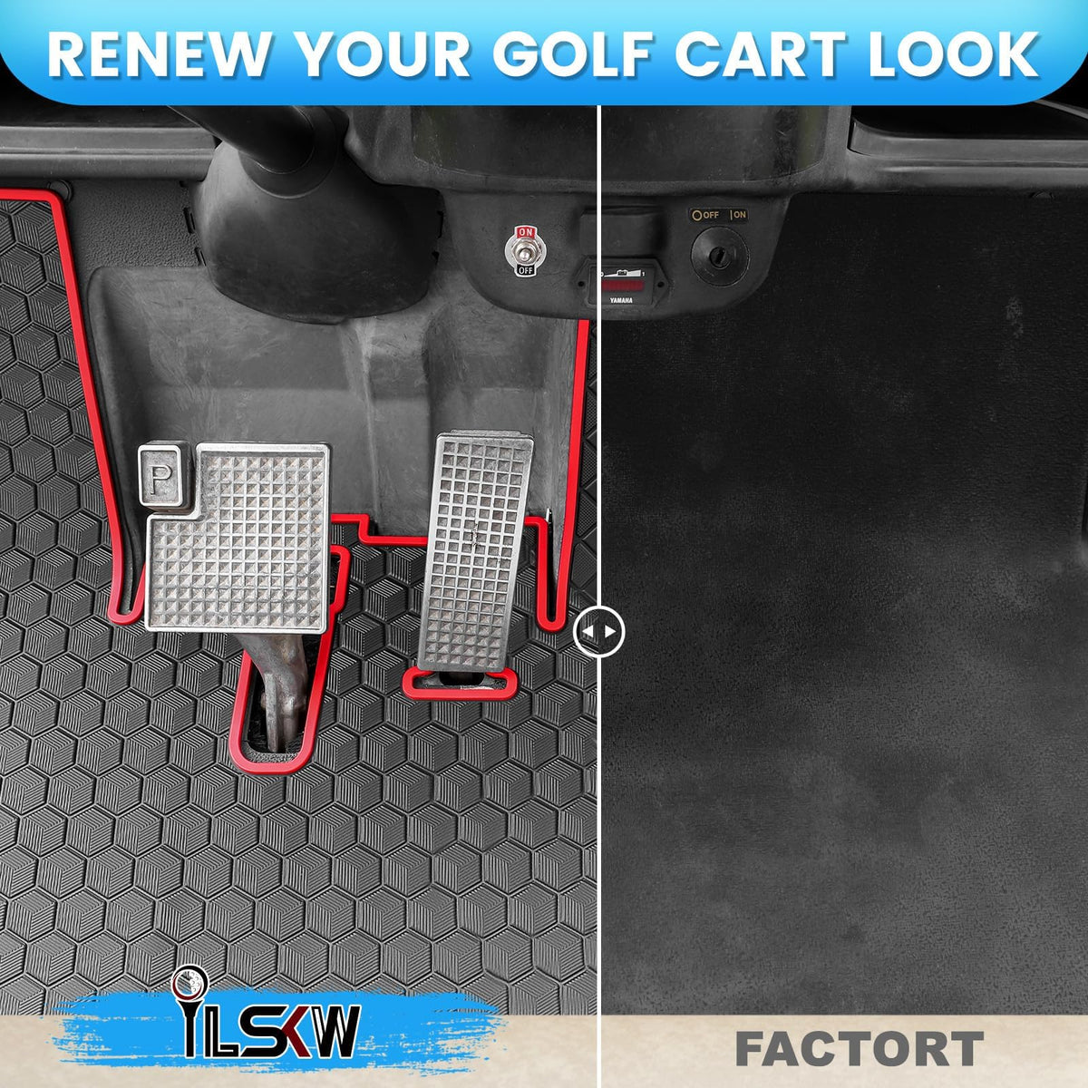 iLSKW G29 mat installs easily over factory floor for quick setup.