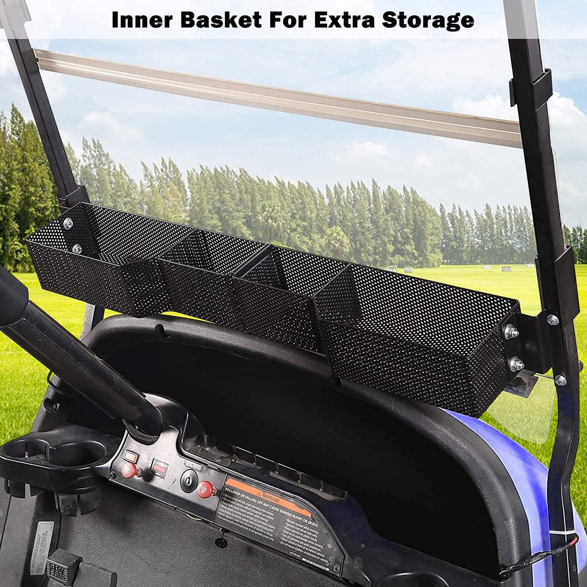 iLSKW stainless steel screws provide durable mounting.