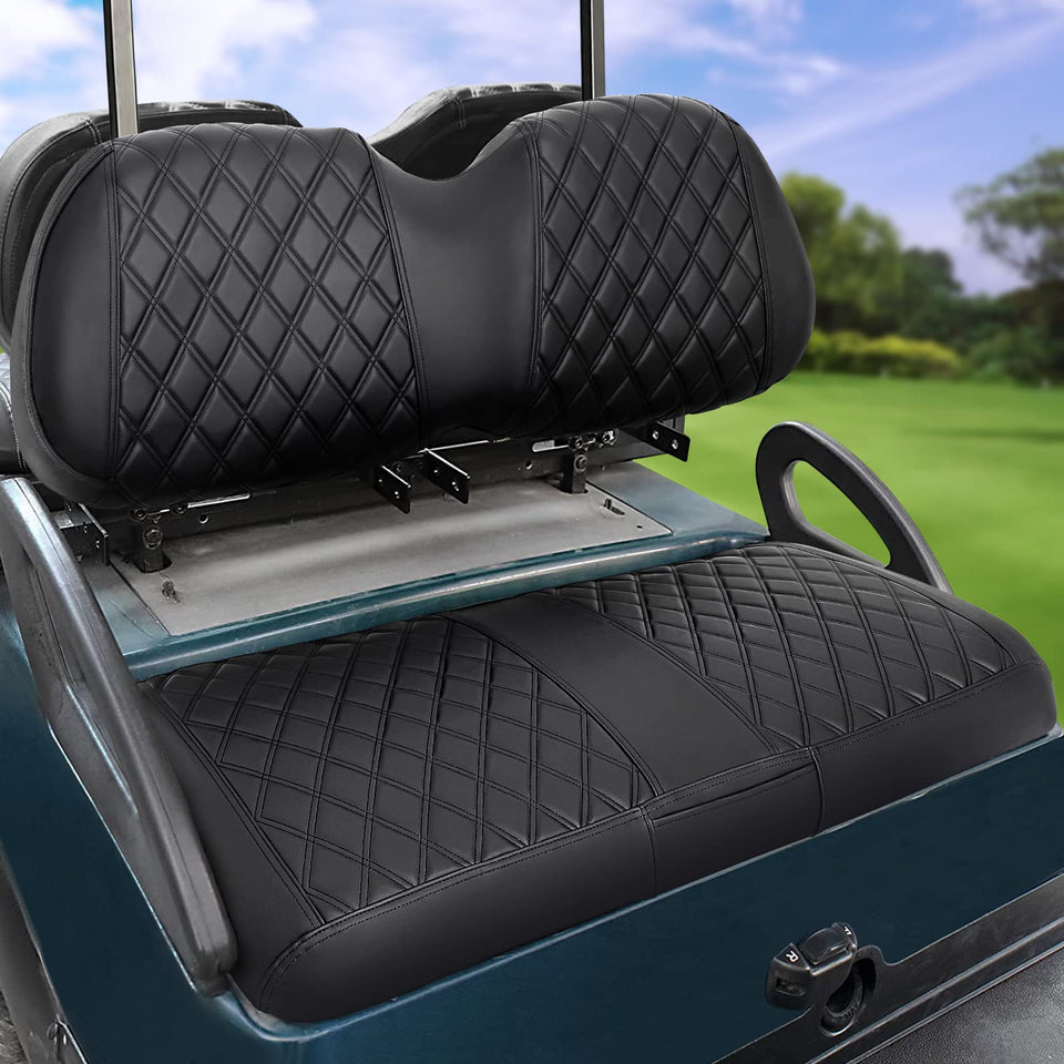 iLSKW front seat cushion cover for golf cart enhances durability and fit